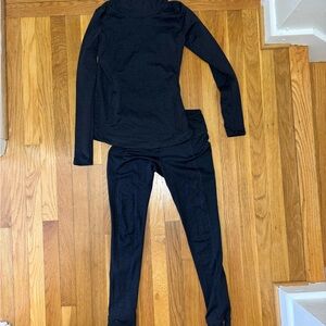 CALIA by Carrie Underwood Black Leggings and Long Sleeve Set